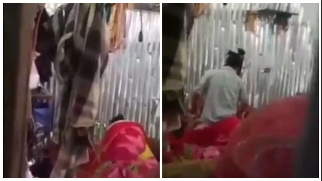 ပျံကျရပ်ကွက်ထဲကလင်မယား ဘုနေတုန်းခိုးရိုက်တာ – Couple Having Sex Home Made