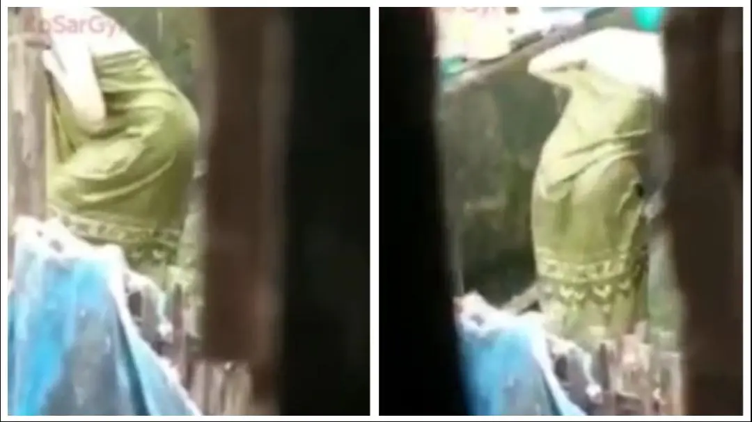 ရေချိုးချောင်းရိုက် (၅) – A Lady Shower At Home