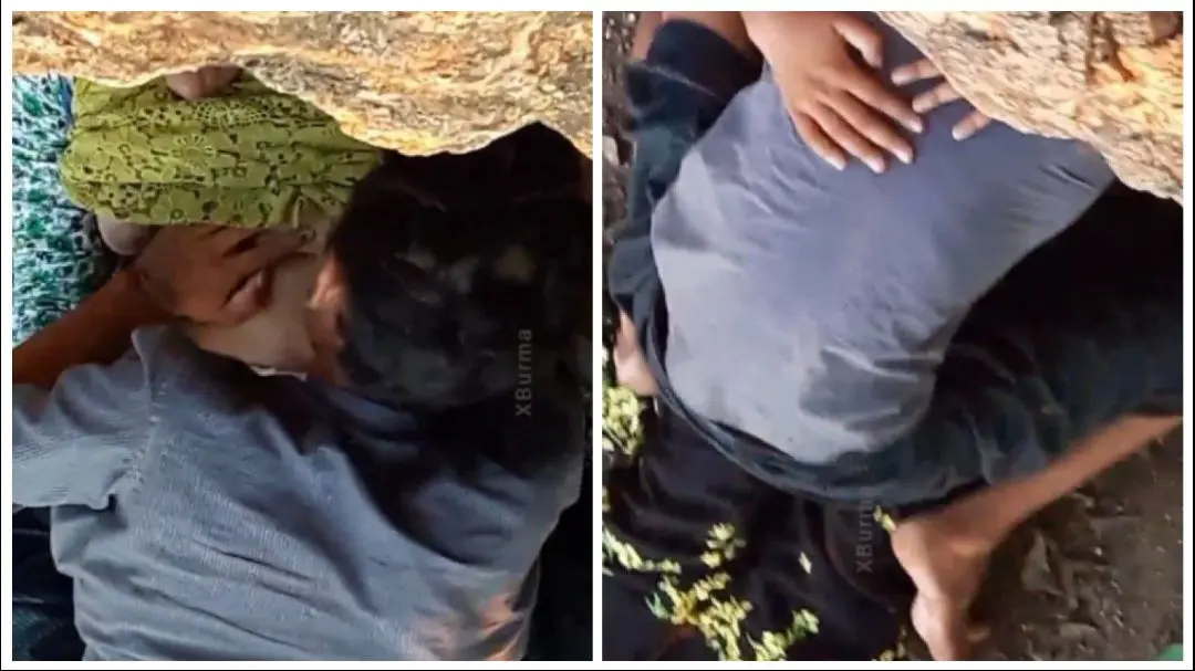 မြန်မာချောင်းရိုက် (၁၆) – Couple Dating Intro Kiss