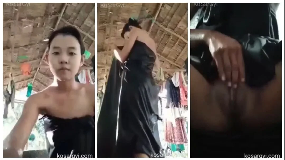 ရေချိုးပြခြင်း အနုပညာ (၃) – Young Girl Pussy Fingering While Shower