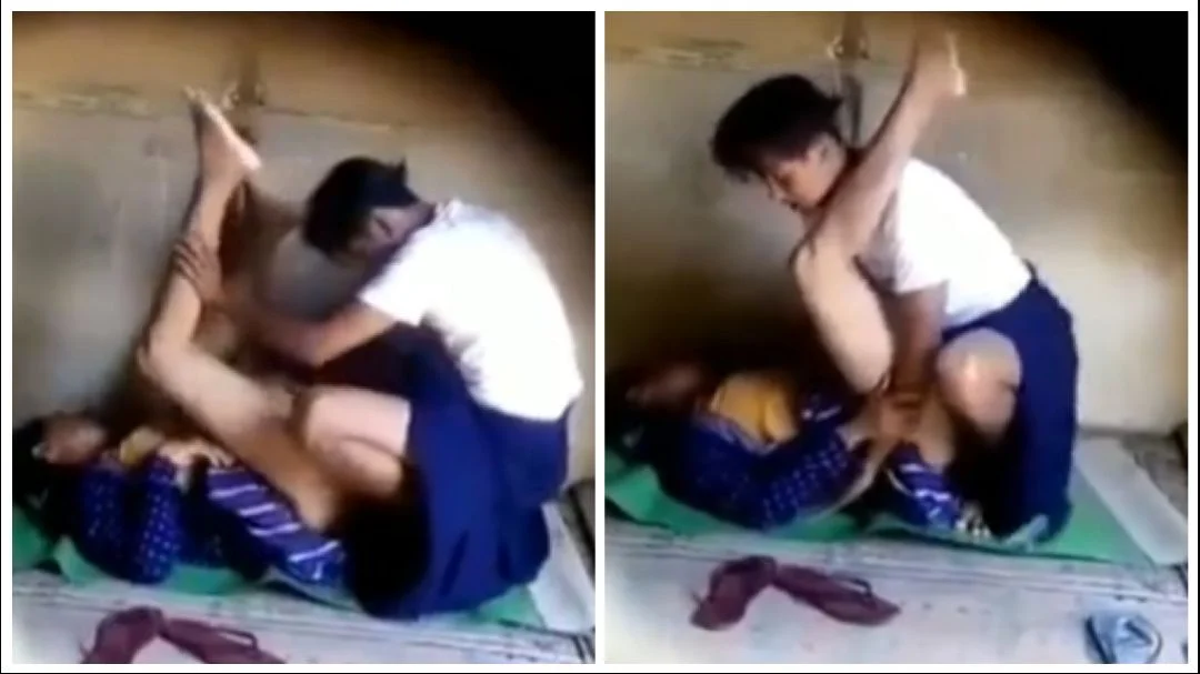 ခြေတစ်ပေါင်ထမ်းပြီး ကြုံးတဲ့ဘဲ – Couple Having Outdoor Fucked In Old House