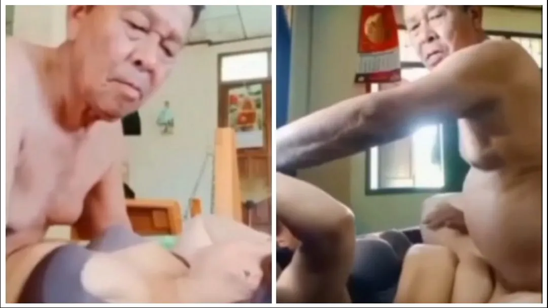 အန်ကယ်ကြီးရဲ့ ဖုတ်ချက် – Old Couple Home Made Rough Fucked