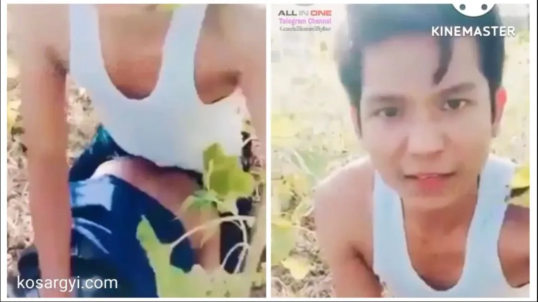 ငိုသံပါကြီးနဲ့ ကုန်းတဲ့စော် (ကိုကောင်းနေပြီ ခဏလေးတဲ့) – Couple Doggy Style Outdoor Rough Sex