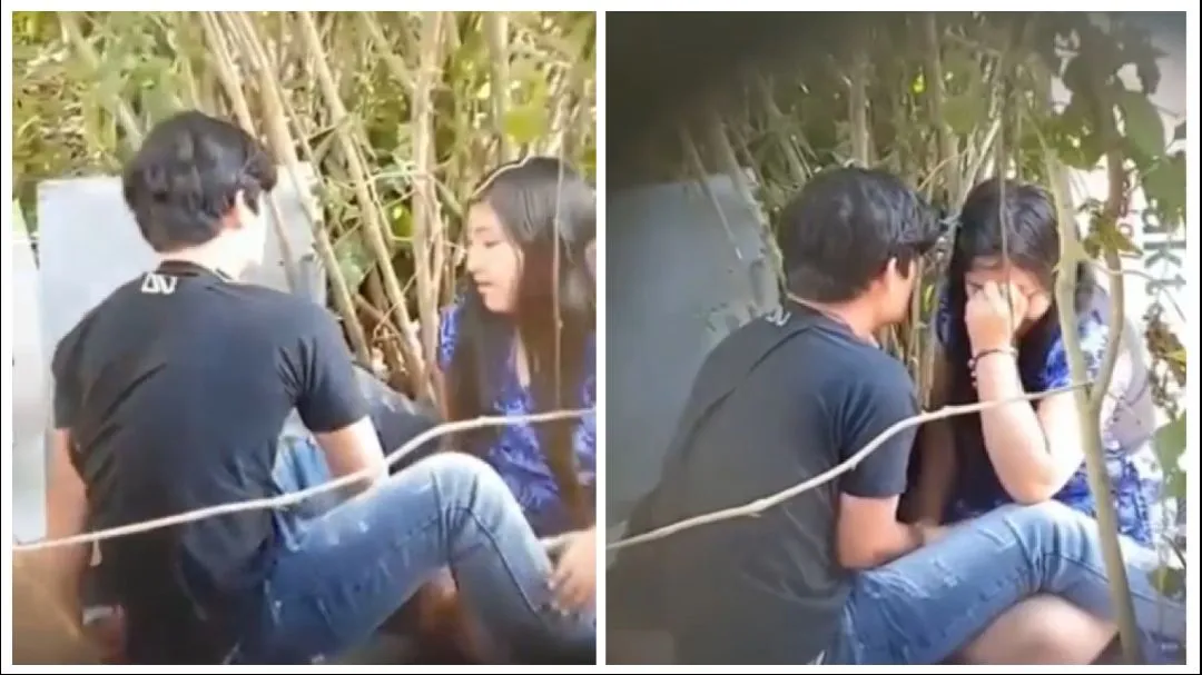 မြန်မာချောင်းရိုက် (၃၃) – Chubby Girl Couple Outdoor Dating