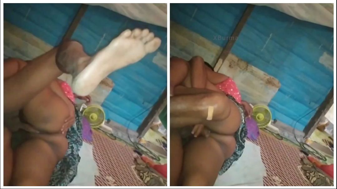 အမုန်းကြိတ်တဲ့ ဟုမ်းမိတ် (၄၂) – Amateur Couple Having Rough Sex Creampie