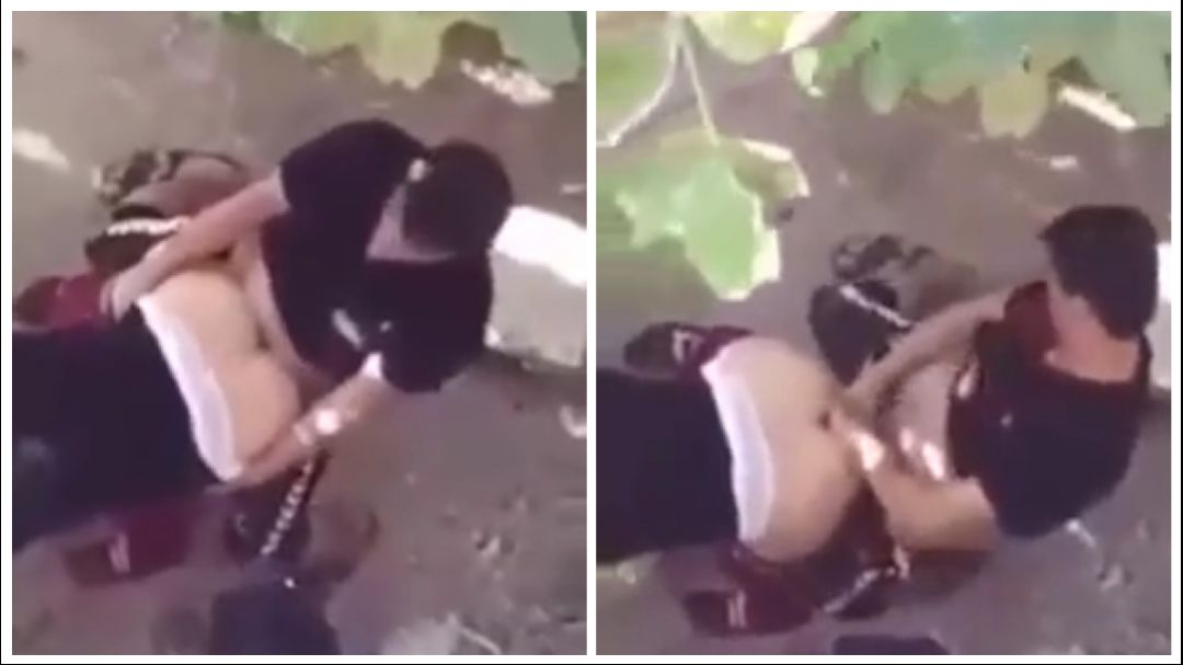 မြန်မာချောင်းရိုက် (၃၉) – Asian Couple Having Outdoor Doggy Sex