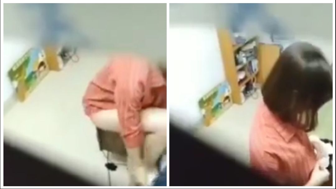 အဝတ်လဲချောင်းရိုက် – Asian Teen Girls’ Change Clothes Room