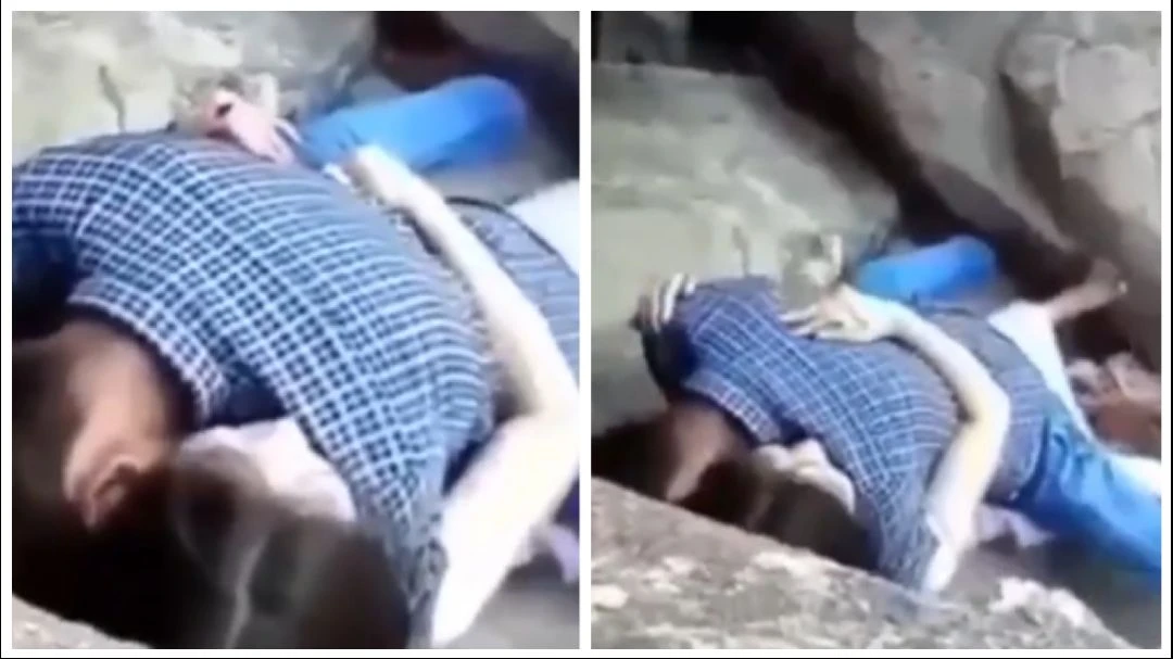 ကျောက်ဆောင်တွေကြားက စုံတွဲ – Myanmar Couple Outdoor Dating