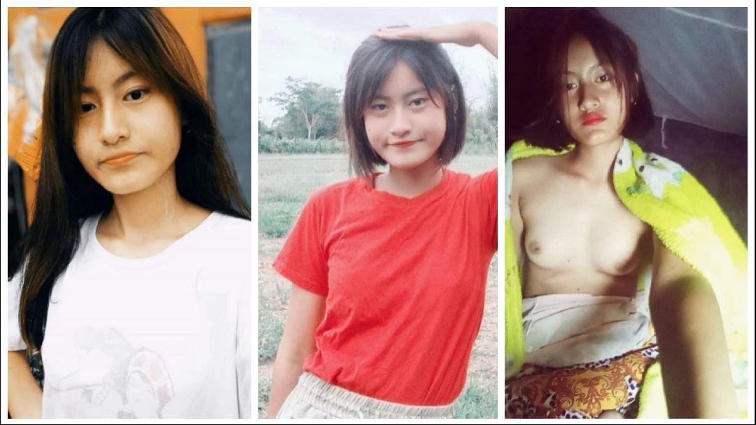 အချောလေး – Holding Nude poses of Cute Girl