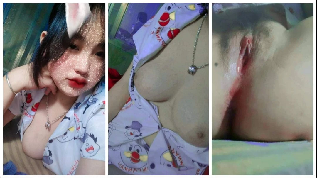 နို့လေးတွေကလုံးလုံး အဖုတ်လေးကဖောင်းဖောင်း – A chubby girl with both breasts and pussy