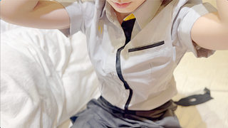 Creampie Sex with teenage McDonalds casher