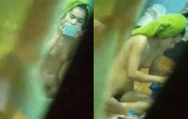 ရေချိုးပြီးအလှပြင်နေတာလေး (၂)